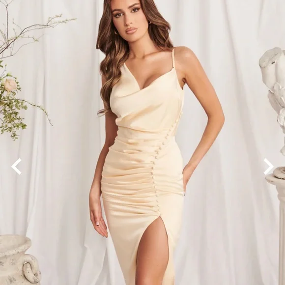 chinese dress ladies Lavish Alice- Salma Midi Dress – High-End Hire main image 0